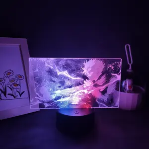 Jujutsu Kaisen Gojo Satoru 3D LED Two Tone Lamp - Manga Anime Figure Night Light