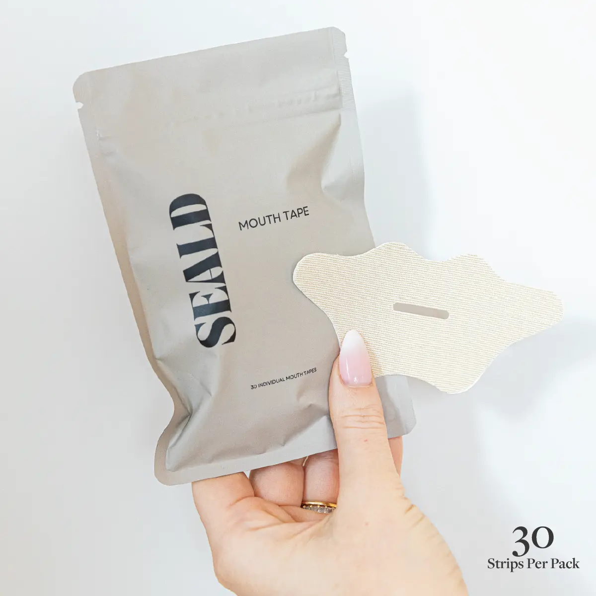 Seald Mouth Tape Supports Nasal Breathing for Restful Sleep Seald Mouth Tape Supports Nasal Breathing for Restful Sleep