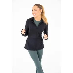 MONO B Zip Up Athletic Hoodie