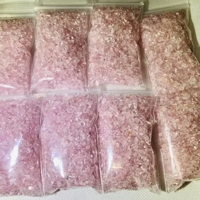 Rose quartz chip 2 oz