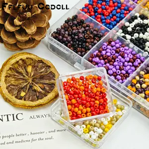 Each pack contains 3000 pieces of 3mm solid-color glass round beads, 100g per bag. This multicolor handmade beading set is a creative craft material for bracelets and necklaces, suitable for DIY jewelry making, keychains, and more.