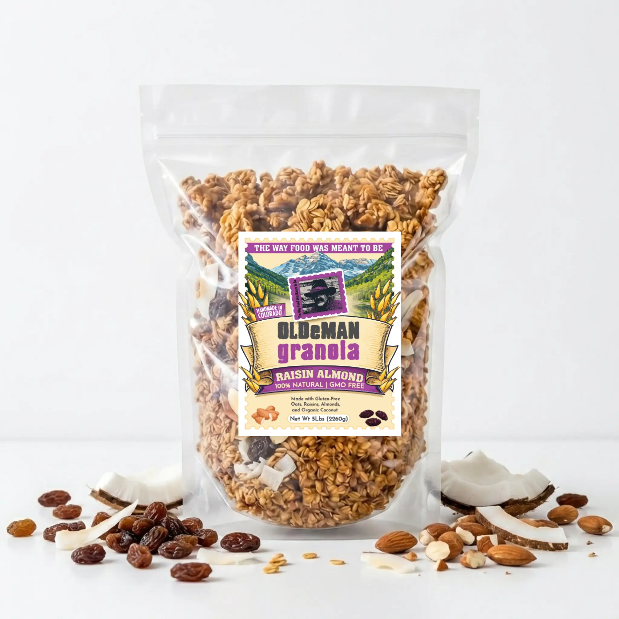 5 lb Raisin Almond Granola