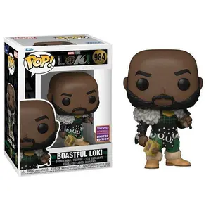 Funko Pop! Boastful Loki Loki 984 - 2022 Wondrous Convention Exclusive Vinyl Figure in PopShield Protector