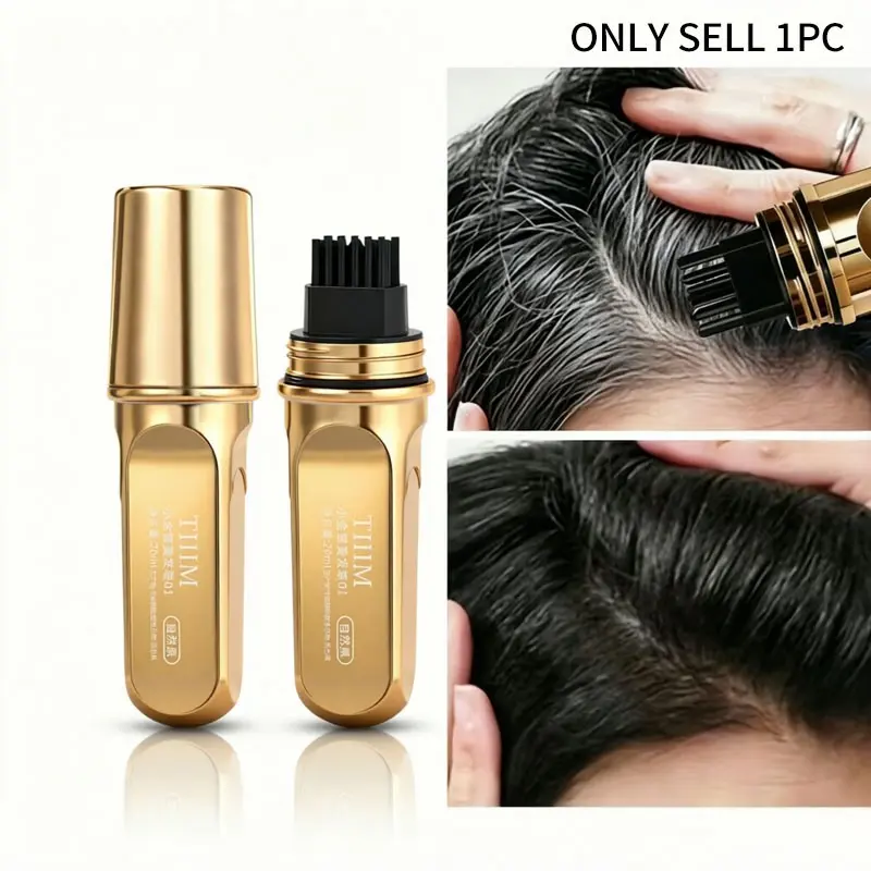 Multi Functional Hair Beauty Pen Combine Gray Hair Cover Hairline Filling And Hair Volumizing In One