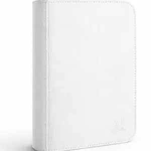Whiteout 4 Pocket TCG Card Binder — White