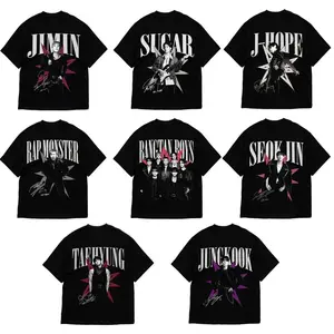 Vintage Seven Comfort Colors Shirt, Bangtan Kpop Merch, Retro 90s Shirt, Gifts For Fan