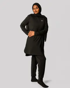 Loose Performance Top 1/4 Zip – Black