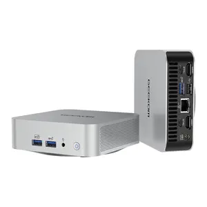 GEEKOM A8 MiniPC Ryzen 7 8745HS + Radeon 780M  16GB DDR5, 1TB/2TB NVMe SSD | 8K UHD, USB4, 2.5G LAN, 4 Displays | WiFi 6E, BT5.2 | Windows 11 Pro Mini Desktop Computer for Business, Home Office & Family minicomputer
