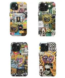 Sublime Graffiti Art Phone Case, Inspired by 90s Ska Punk Culture, iPhone & Samsung Compatible, 90s Band Fan, Gift for men and women