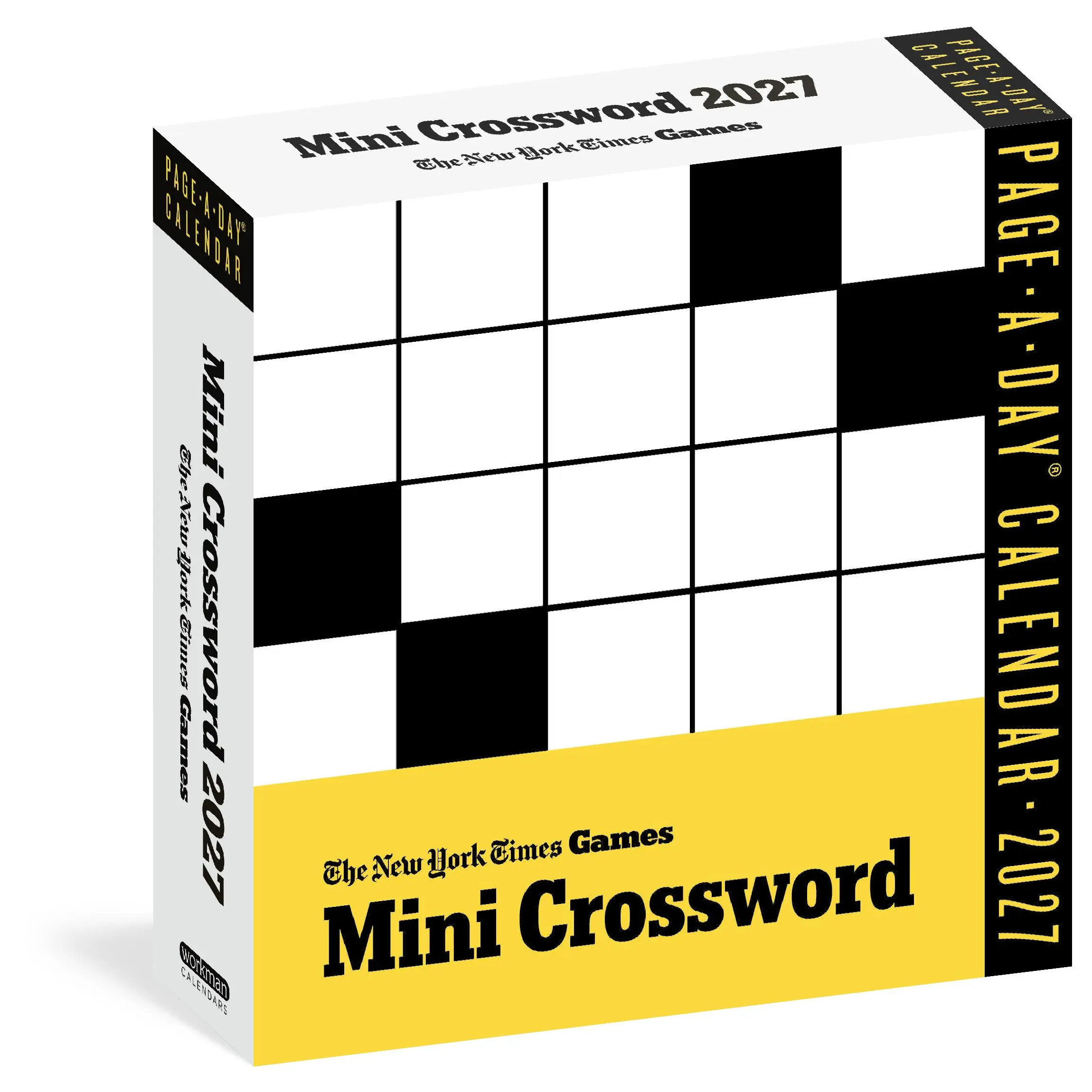 The New York Times Mini Crossword Page-A-Day® Calendar 2027 by The New York Times, Workman Calendars