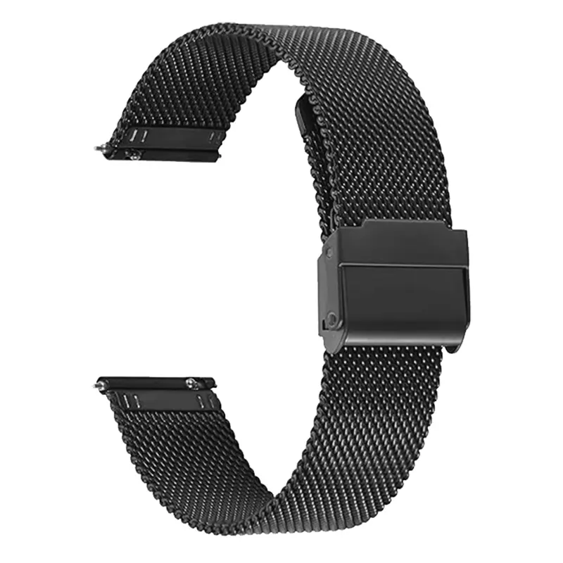 18/20/22mm stainless steel Milanese strap, Watch straps, compatible with Amazfit Active/Active2/Bip5/Bip6/GTS3/GTS4/Samsung Galaxy Watch 7/5/6/4 40/44mm, Smartwatch accessories, replacement strap for Garmin/Huawei/Xiaomi, Wearable Accessories