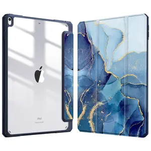 (Just A Case, No iPad) Hybrid Slim Case for iPad Air 3rd Gen/iPad Pro 10.5" with Built-in Pencil Holder, Auto-Wake/Sleep, junk iPad Protective Cover