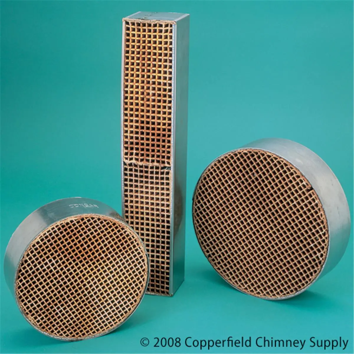 Condar Company CC-257 2.5 Inch x 13 Inch x 2 Inch Catalytic Combustor 16 Cells/sq Inch