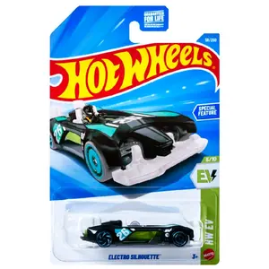 Hot Wheels Electro Silhouette Special Feature 5/10 EV Model 58/250 Mattel Toy Car for Kids Ages 3+