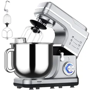 [FLASH SALE] Garvee 7.5 QT Professional Electric Stand Mixer - 660W 10-Speed Kitchen Mixer with Stainless Steel Bowl, LED Light, and Dishwasher-Safe Accessories