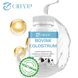 GREVIP 120 Capsules Colostrum  1000MG Hair Skin and nails Health & Immune Support