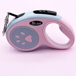 Dog Leash 5M Retractable Pink