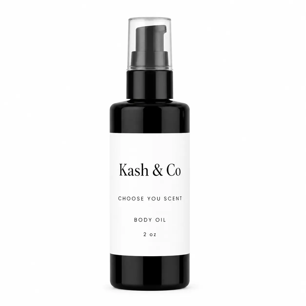 Kash & Co Scented 2oz Body Oil | Lasting Fragrance | Hydrating l