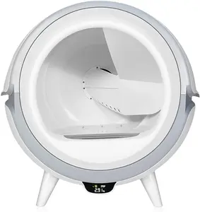 Automatic Self-Cleaning Cat Litter Box, Extra Large 75L+9L Capacity, Smart APP Control, Anti-Pinch Safety Design, Ideal for Multi-Cat Households, White