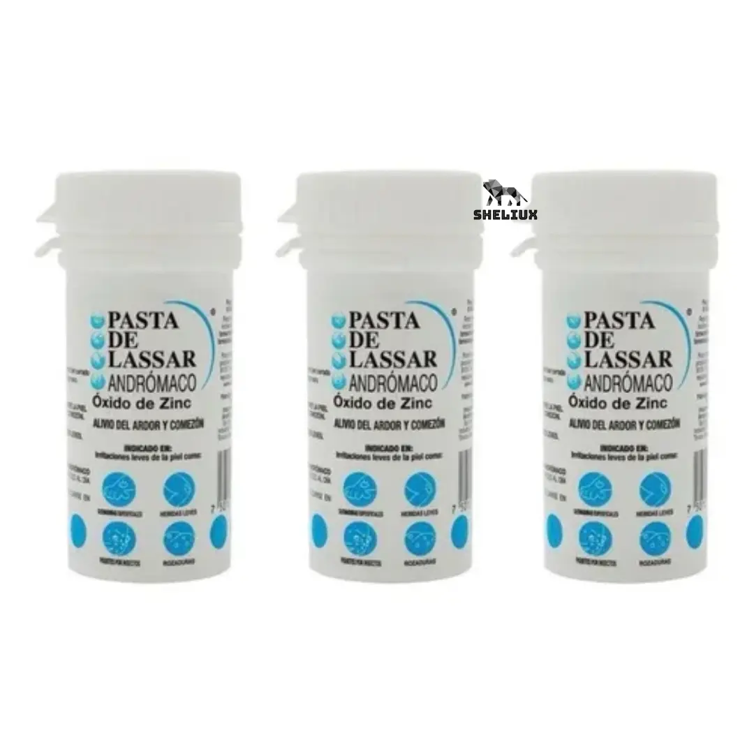Pasta de Lassar - 3 pack zinc oxide - Gentle protection for delicate skin