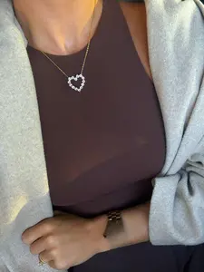 DIAMOND HEART NECKLACE