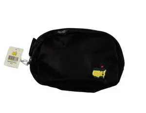 Masters Golf Embroidered Logo Adjustable Waist Fanny Pack Crossbody Pouch Bag