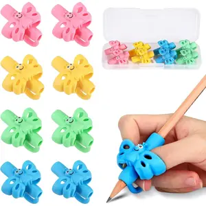 8 Packs Pencil Grips -  Pencil Grips for  Handwriting for  & , Pencil Holder Grip Posture Correction  Writing Aid.