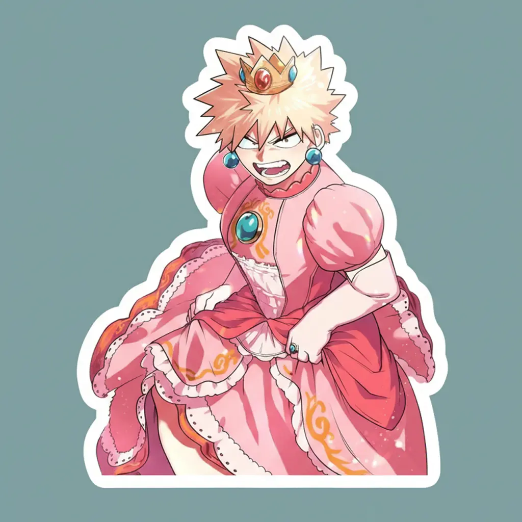 Bakugo Katsuki Dynamic Anime My hero Academia Sticker