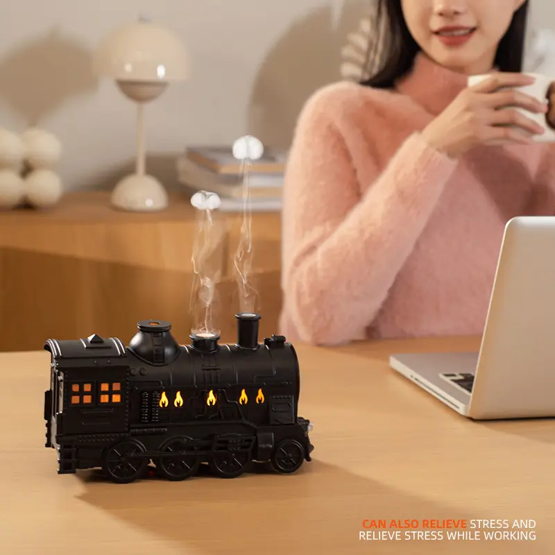 Retro Aromatherapy Essential Oil Diffuser - Desktop Noiseless Humidifier with Remote Control, Silent Spray Cool Mist Function, Silent Spray Humidifier,back to school,back to school haul