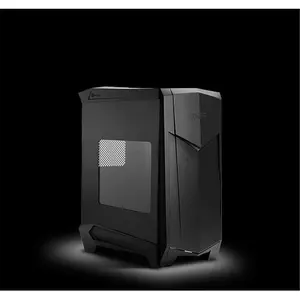 212 MAIN Silver Stone Raven 5 Full Tower Windowed PC Case - Black, Steel Body, Bay-Free, Cooling-Optimized Design, Airpenetrator Fans, Toolless Panels