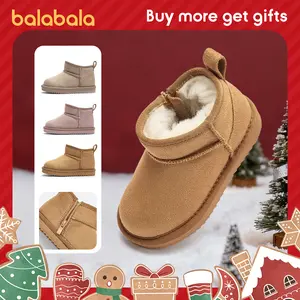 Balabala Cozy & Waterproof Kids Snow Boots Warm Stylish Non-Slip for  Perfect for Winter Adventures Warmth Booties Fashion