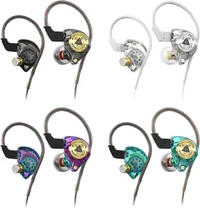 2026 QKZ AK3 FiLe Wired Gaming Headphones IEM Earphones with HiFi Earbuds, Bass Sound with New 11mm Dynamic Driverfor Office Workers, Gamers, Music Listeners, and Students