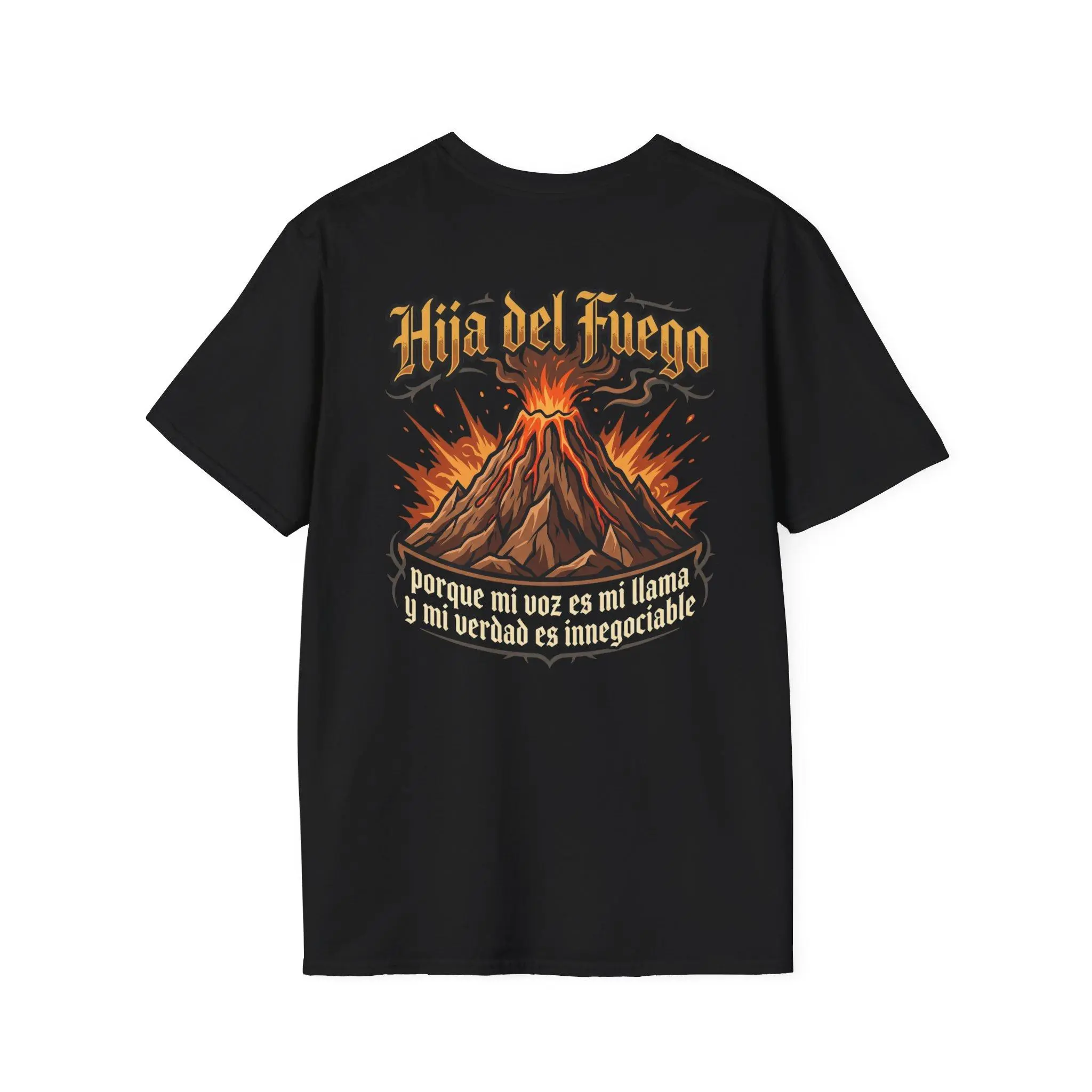 Volcán en erupción Woman's Graphic T-Shirt