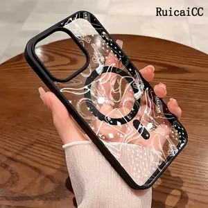 Premium Magnetic Phone Cases for iPhone11/12/13/14/15/16//17/Air/promax/Plus Western Cowboy Dreamscape 2k cased MagSafe Ready, Anti-Fall, Springtok and Ultra-Thin Design | Perfect for Everyday Use Screen Protector Resistance