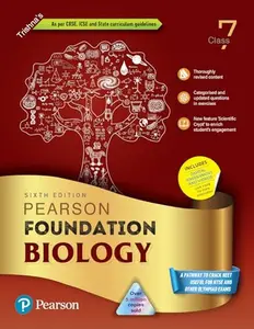 USED-Pearson IIT Foundation'24 Biology Class 7, As Per CBSE, ICSE . For JEE | NEET | NSTE | Olympiad|Free access to elibrary, vidoes & Myinsights Self Preparation - 6th Edition By Pearson by Trishna Knowledge System (Paperback)