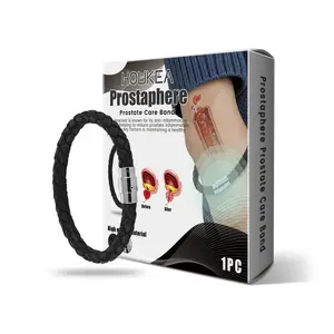 Houkea Men's Charm Bracelet Body Care Daily Lightweight Portable Simple Accessories Fashion Bracelet