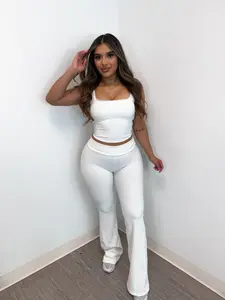 Lovely Lace Flare Leggings