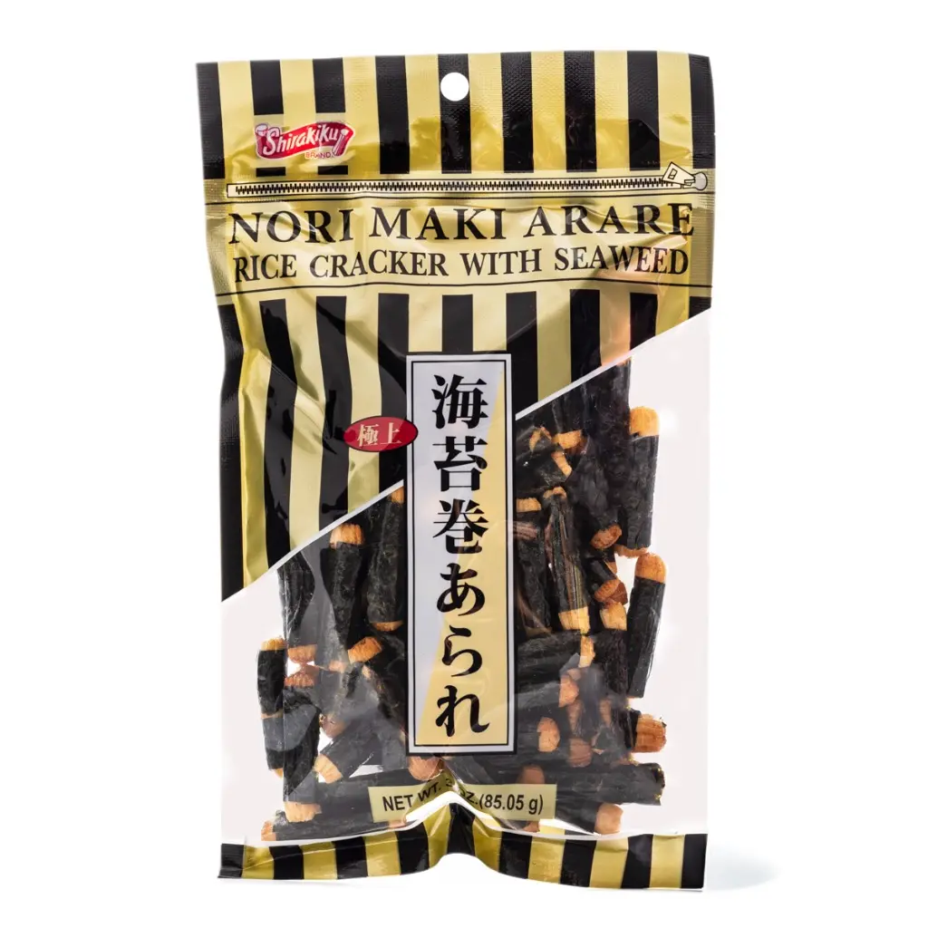 Shirakiku Norimaki Arare Seaweed Rice Cracker 85 g