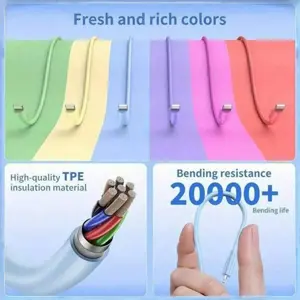 Apple phone fast charging data cable, supports flash charging. MFi Certified Apple charging cable, compatible with Apple 14, 13, 12, 11 Pro Max, Mini, X, 8, 7, 6S Plus, iPad, and iPod.