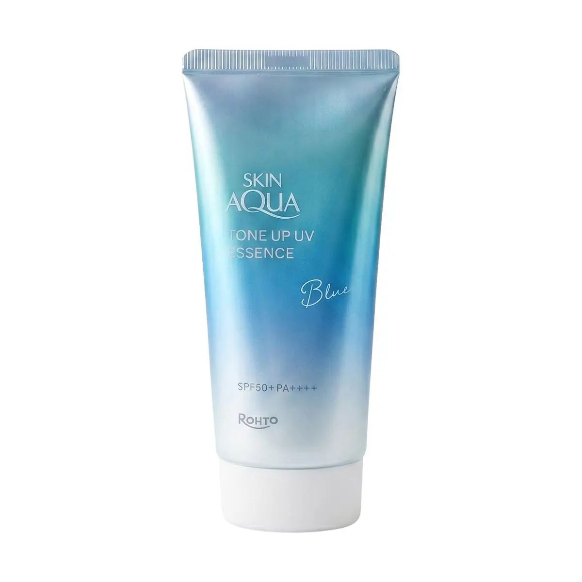 ROHTO Skin Aqua UV Essence SPF50+ PA++++ 70g - Japanese Sunscreen for Radiant, Transparent Skin (Blue) ROHTO Skin Aqua UV Essence SPF50+ PA++++ 70g - Japanese Sunscreen for Radiant, Transparent Skin (Blue)