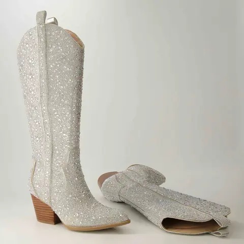 Cushionaire Women's Caress Tall Western Boot - Stylish Cowgirl Boots