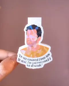 BOOKMARK Nick Miller - I'm Not Convinced I Know How To Read I've Just Memorized A Lot Of Words - Bookmark