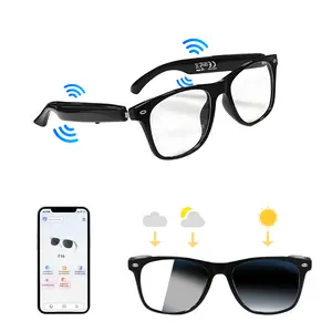 Ai Smart Wireless Glasses with Translation, HD Smart Wireless Sunglasses, Real-Time Translation, Answer Calls, Listen to Music, Voice Assistant, Multifunctional Smart Glasses, Wearable Smart Glasses