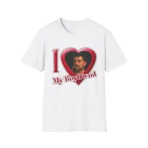 I Heart My Boyfriend Joe Sagato Soft T-shirt - Basement Yard Unisex Fashion Tshirt