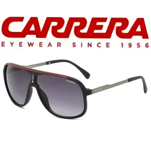 Men's Vintage-Inspired Fashion Fashion Glasses with Large Curved Frames - Perfect for Parties Sunglasses