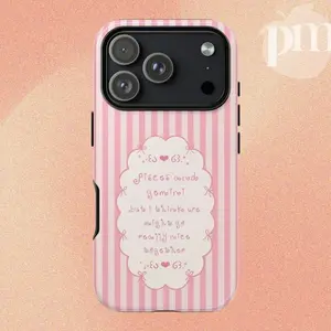 drop Dead Lyrics Phone Case, O.R 3 New Album Aesthetic Cover, Indie Music Fan Design for iPhone & Samsung Galaxy