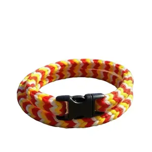 Noter Victory Weave Custom Paracord Pet Collar - Braided Weave Design, Durable, Secure Buckle, Adjustable Fit, Multi-Size, Multi-Color, Outdoor-Ready