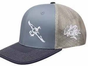 Southern GFC snapback hat called "Fowl Play" in Slate Blue, Gray & Navy Color