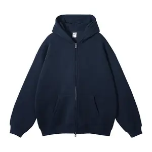 Unisex Zip Uphoodie Suitable Menswear Andwomenswear, Plain Zip Up Sweatshirtsoversized Acid Wash Long Sleevepullover , Basic Minimalist Topsheavyweight Fleeced Fabric Cottonzipper Hoodie Vintage