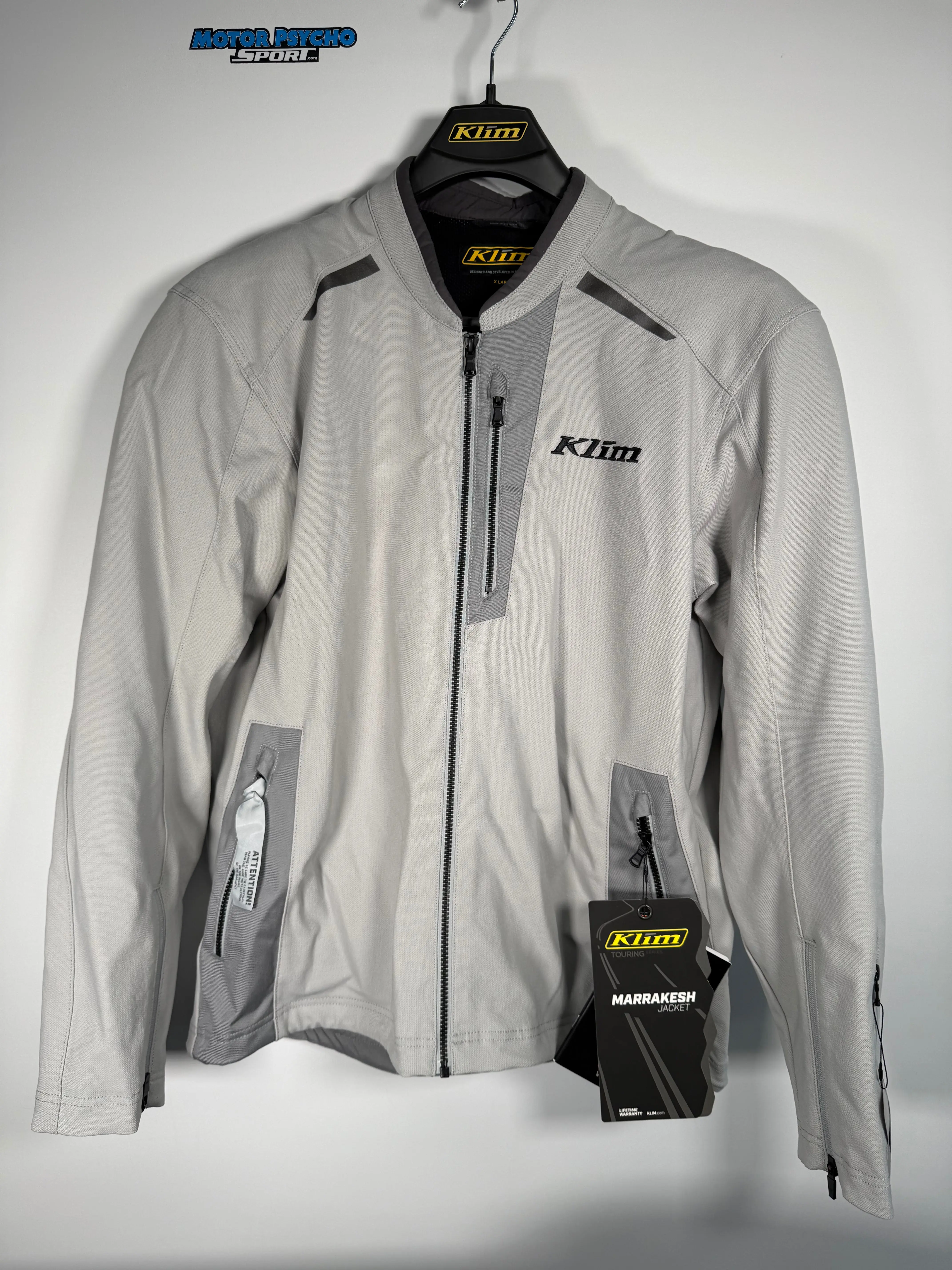 KLIM MARRAKESH JACKET - COOL GRAY - Size XL - OPEN BOX